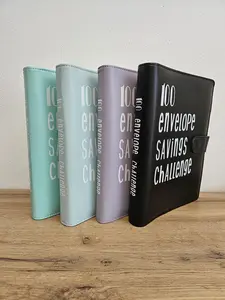 LIMITED 100 Envelope Challenge Binder - A5 Envelopes Cashstuffing Budgeting Envelope Method Money Save