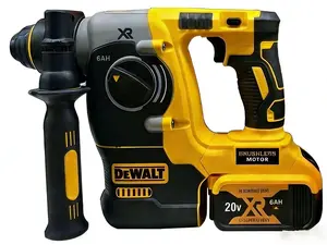 DW273   20V MAX XR Brushless Cordless Rotary Hammer, SDS-Plus Chuck 2.1J Impact Energy, 0-1100RPM Stepless Speed Control, Suitable for Concrete Wood Metal Drilling Construction Renovation Power Tool