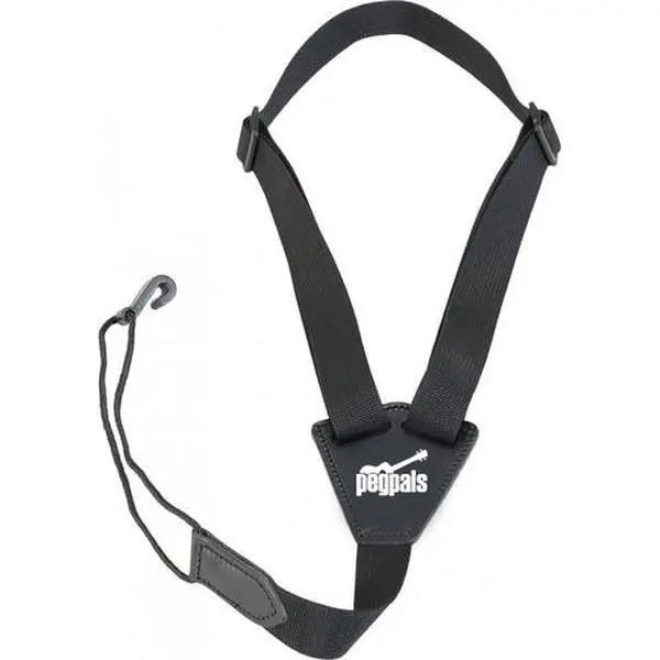 PegPals by My Music Pal Ukulele Sound Hole Strap Brown