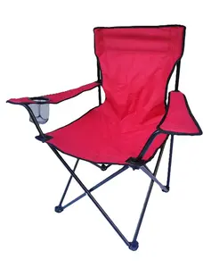 Seasonal Trends FS633 Oversize Folding Chair with Cup Holder, 19 in D, 250 lb