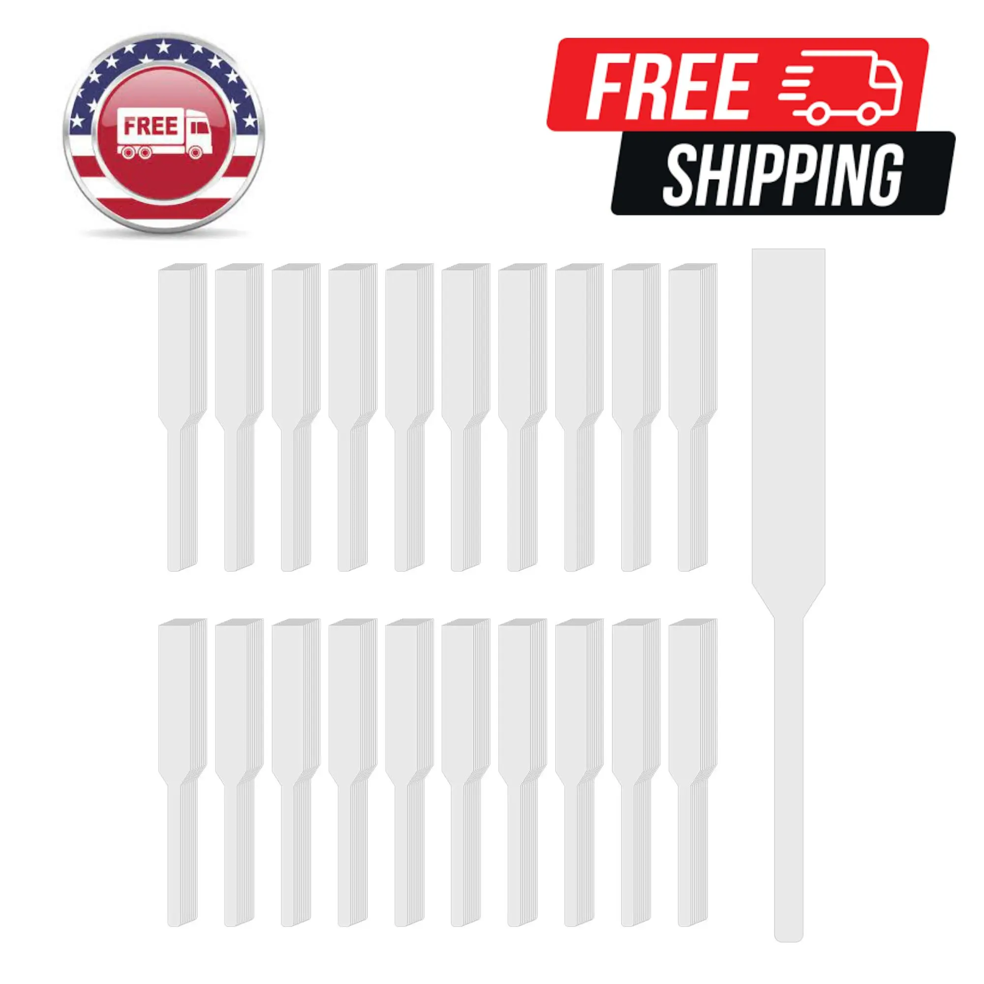 200 PCS Perfume Test Strips Paper Disposable White