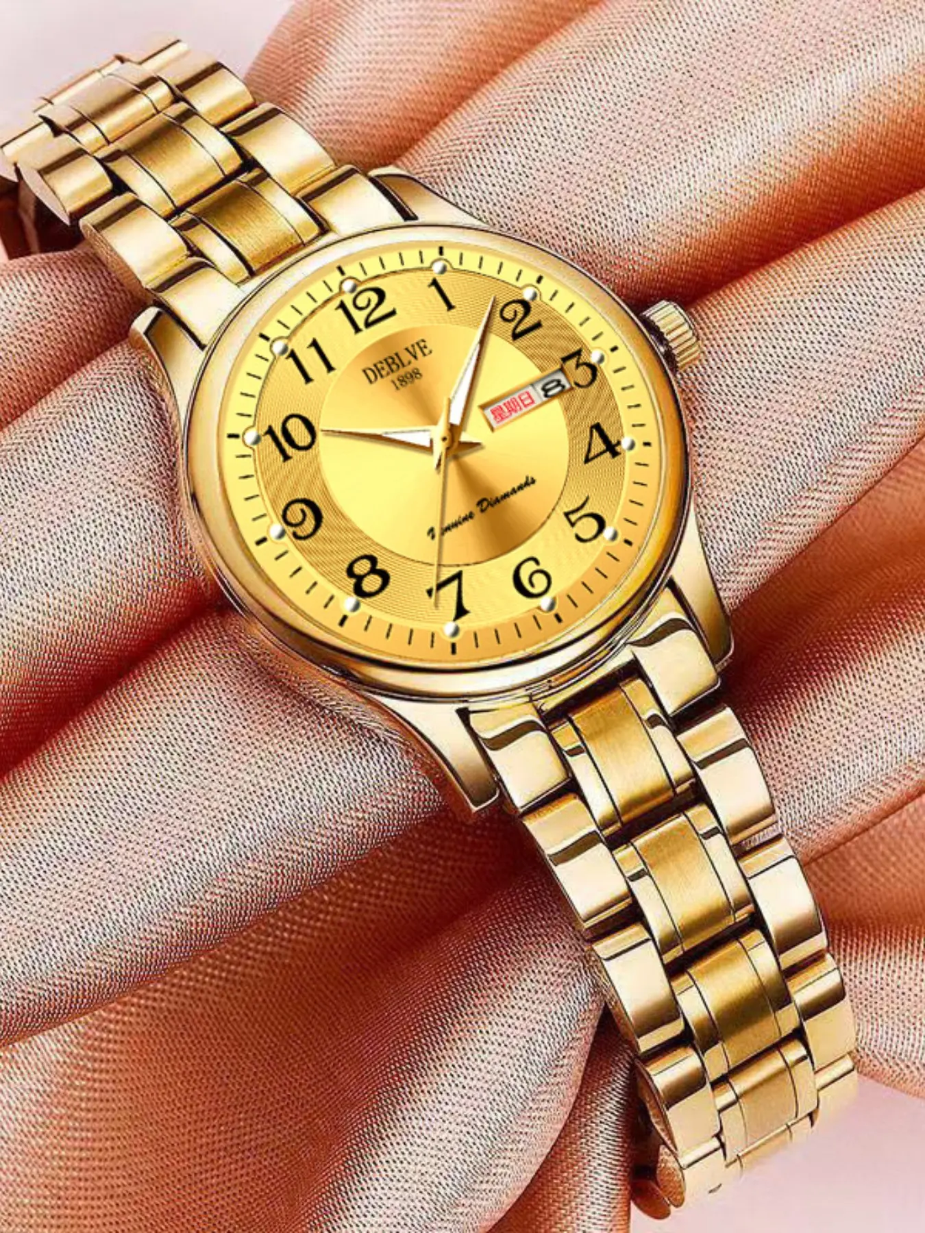 New Women's Luxury Digital Watch, Calendar Glow-In-The-Dark Wristwatch, Fashion High Aesthetic Ladies' Timepiece, Fashionable Analog Watch, Fashion Watches, Quartz Watches