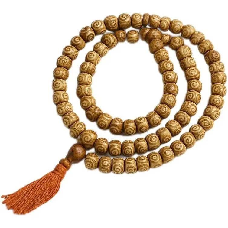 Buddhist Meditation Mala Beads | Imported from Nepal | Genuine Yak  Mala Prayer Beads