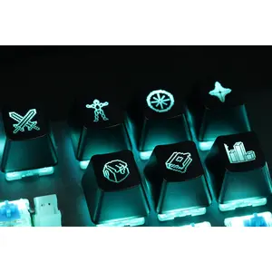 Runescape Inventory Menu Icons backlit keycaps