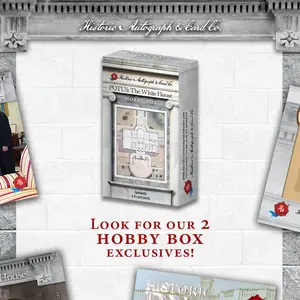2025 POTUS: The White House Hobby Box - Historic Autographs
