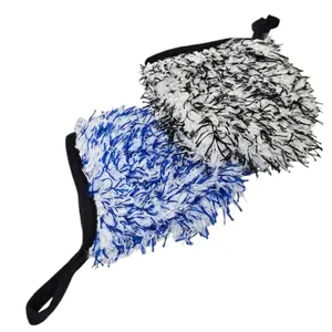 Detailer’s Choice Microfiber Finger Wheel Wash Mitt 2-PK