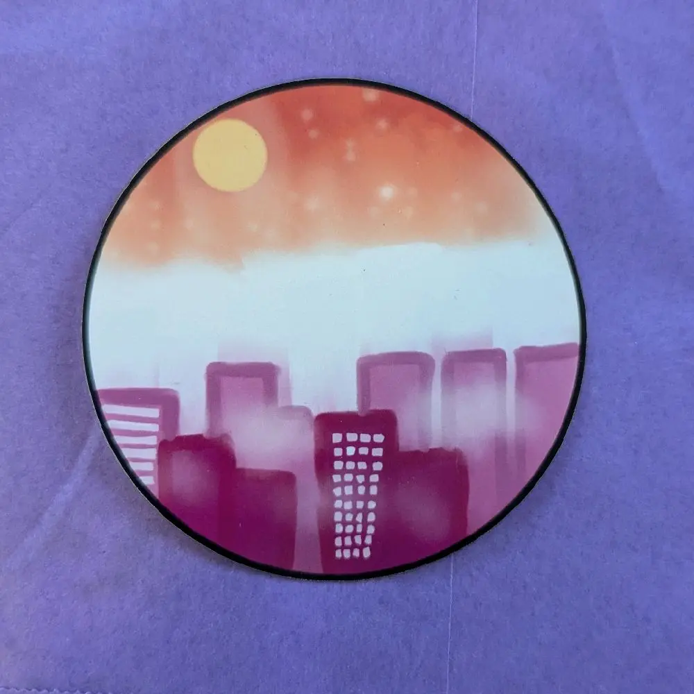 Lesbian City Pride Sticker