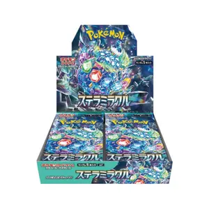 Pokemon Stella Miracle Booster Box - 1 Box Contains 30 Packs with 5 Cards Each Fully Sealed No Rips or Damage Collectible Trading Card Game