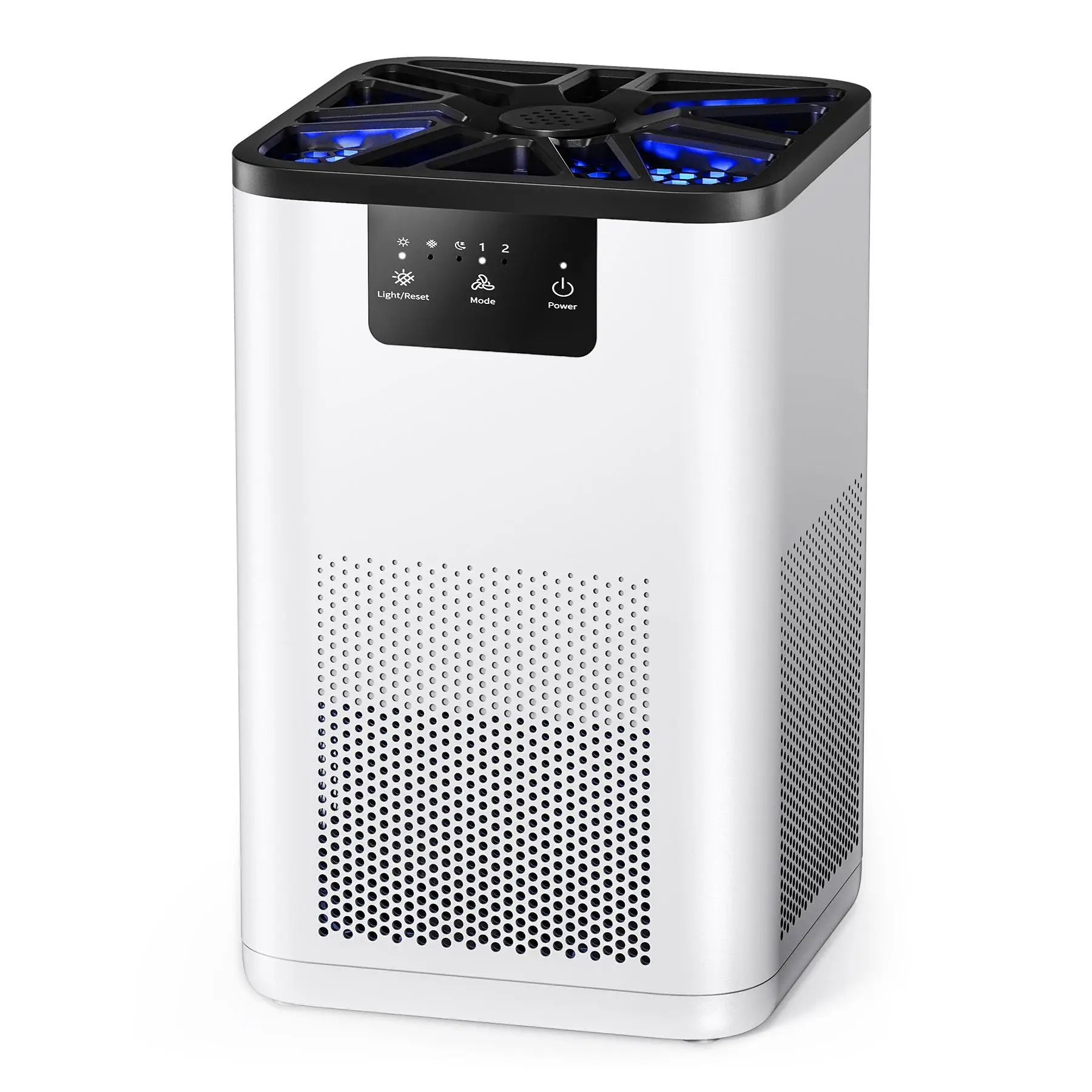 120V 10W Air Purifier, Multipurpose 20dB HEPA Air Purifier With Aromatherapy Function, Household Air Cleaner for Bedroom Office Living Room Kitchen