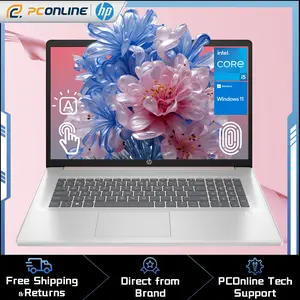 HP 17t Business Professional Rose Gold Laptop - 17.3" HD+ Touchscreen, Intel Core i5-1335U, 32GB RAM, 1TB SSD, Backlit KB, Wi-Fi 6, Windows 11