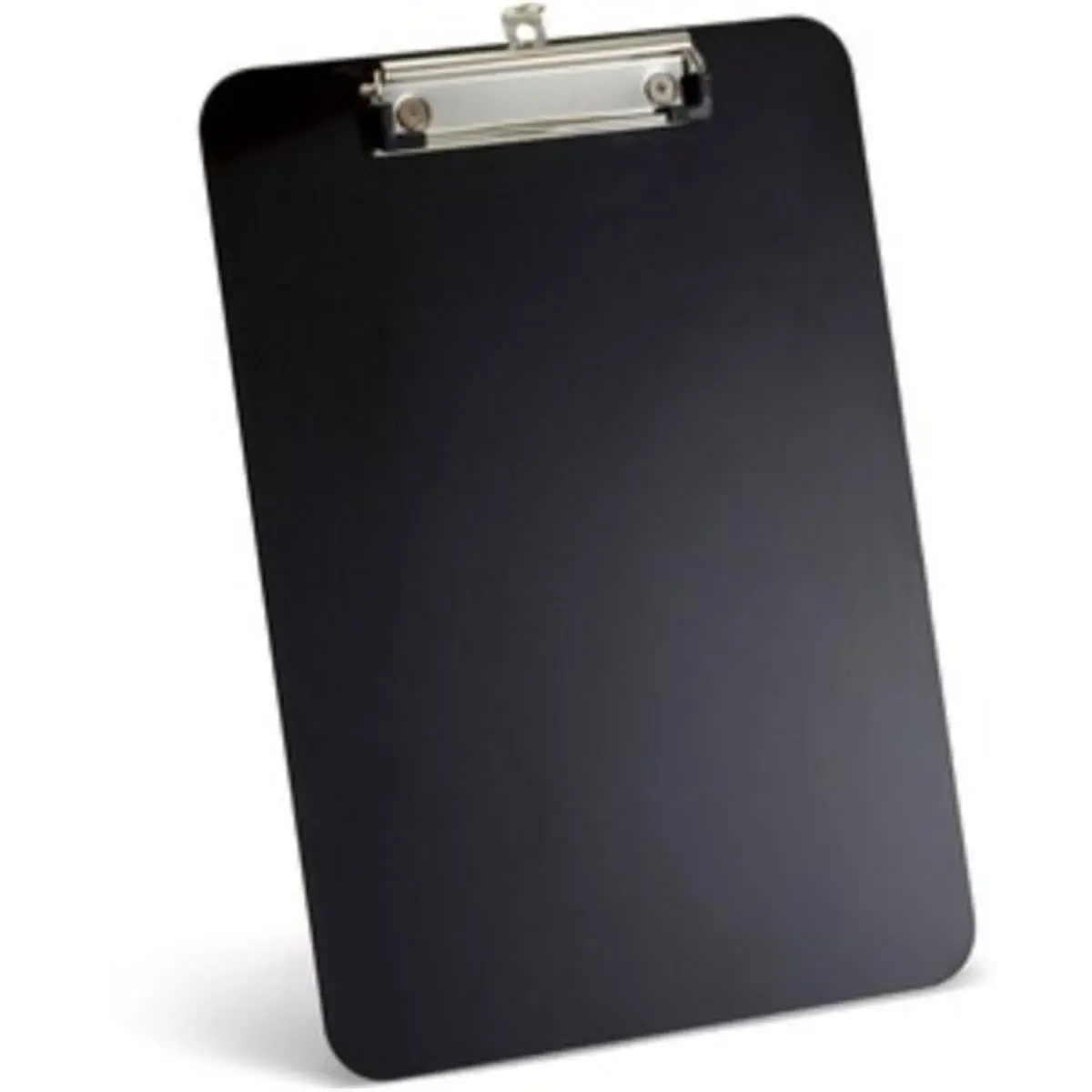 Officemate Recyclable Plastic Magnetic Clipboard - Black, Keyhole Design, A4/Letter Size, Low Profile Office Accessory with Document Hold, Adds Value & Boosts Filing Functionality for Workplace Convenience, Office Accessories, Boosts Functionality