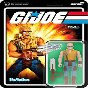 G.I.-Joe - Super7/Reaction Figure - Wave 7 - (3.75 Inch) Buzzer - Dreadnok