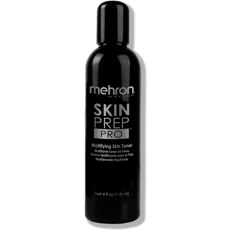 Mehron Skin Prep Pro - Pre Makeup Toner and Moisture Blocker Matte Skincare