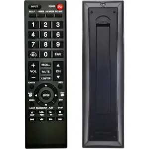 Universal Remote Control for Toshiba TV, Replacement for All Toshiba LCD LED HDTV 3D 4K UHD Smart TVs (Not for Fire TV)