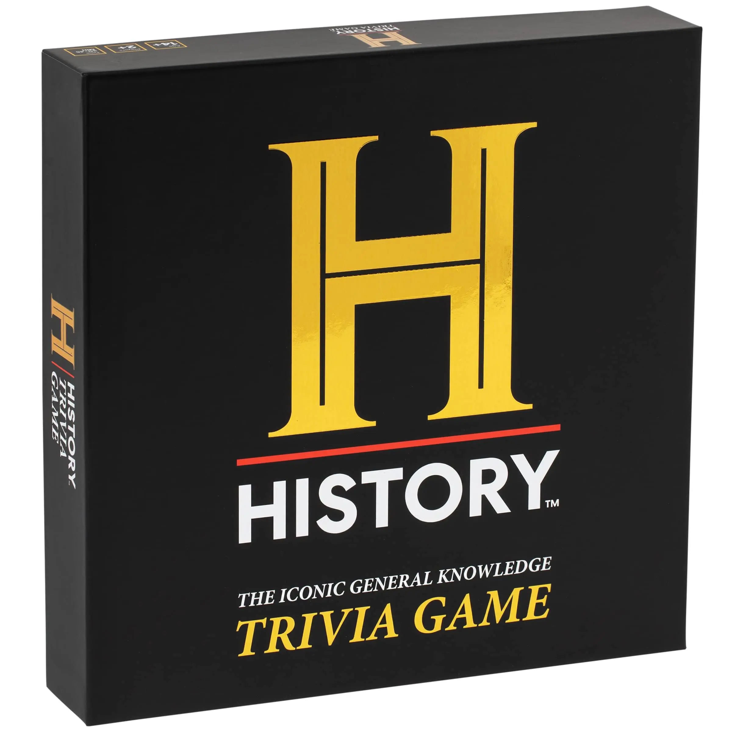 HISTORY Channel Trivia Game - 2000+ General Knowledge Questions - Christmas Stocking Stuffers Gift for Adults, Family in The Pursuit of Trivial Knowledge - Super Trivia for Board & Card Games Night
