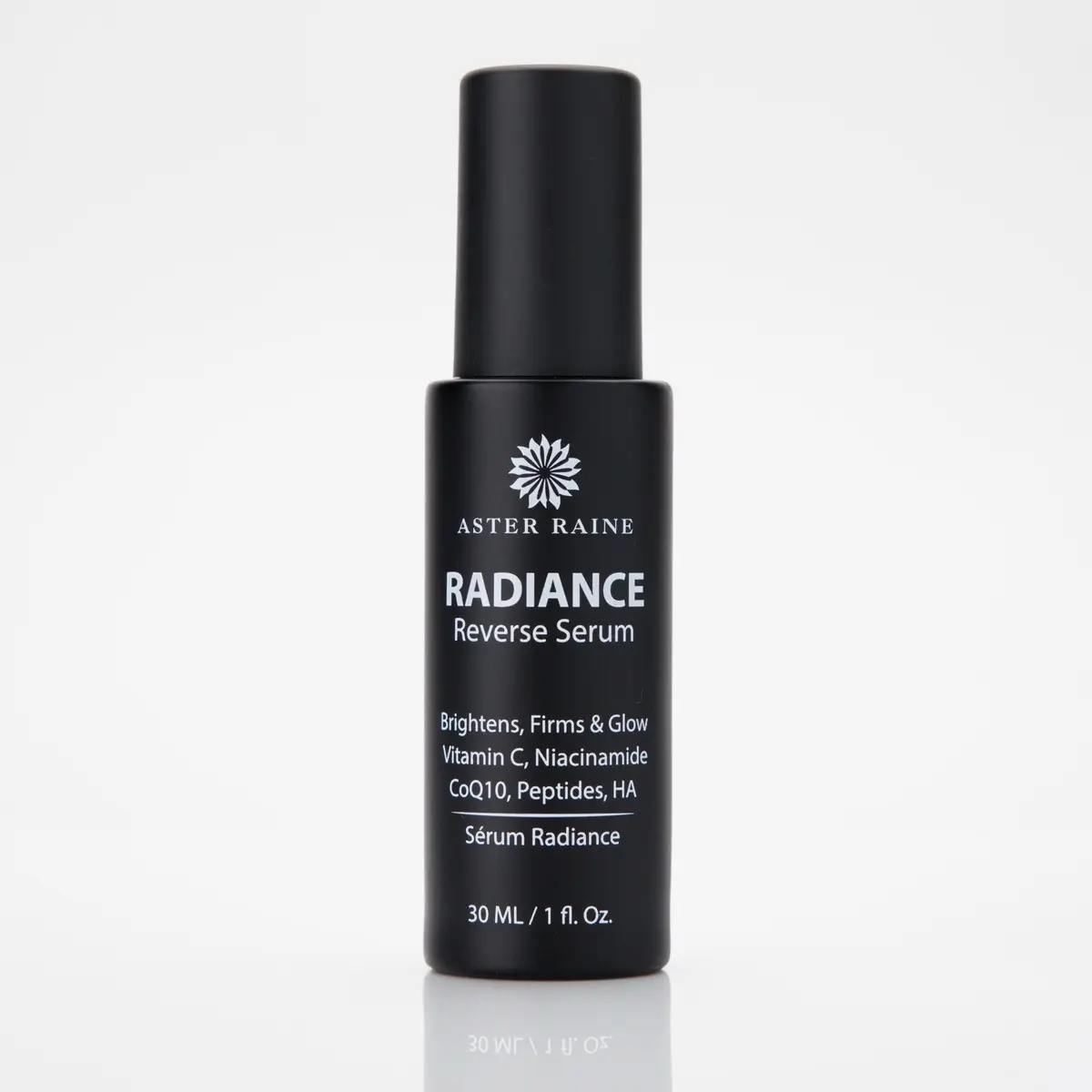 Radiance Face Serum With CoQ10, Vitamin C, Peptides and Niacinamide For Even Skin Tone | Aster Raine Skincare Brightening