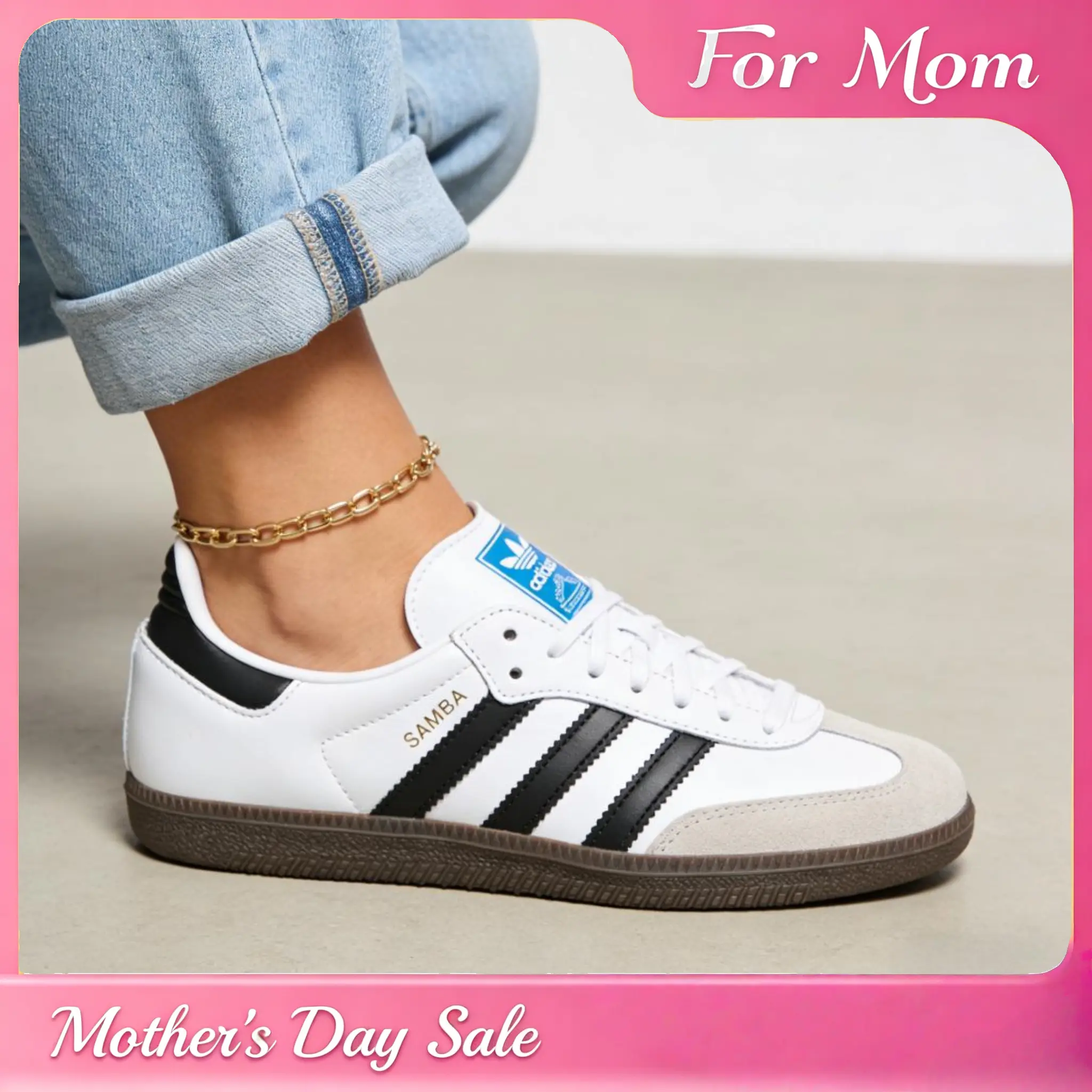 adidas gazelle silver green womens Adidas Kids' Samba OG Shoes main image 1