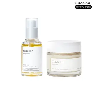 [mixsoon] Cardi B Bean Glass Skin Duo Bean Essence 50ml + Bean Cream 50ml 3.38 Fl. Oz / 100ml Glass Skin Care