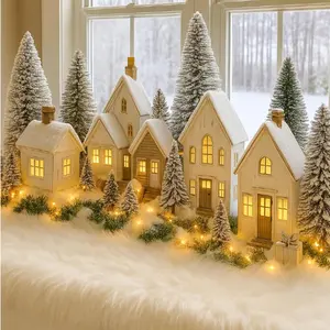 Drydiet 2.6 x 7.9 ft Christmas Fake Snow Blanket for Christmas Village Fuzzy Faux Fur Artificial Snow Blanket White Xmas Table Decor for Xmas Trees Village Display Party Winter Decorations Photo Prop