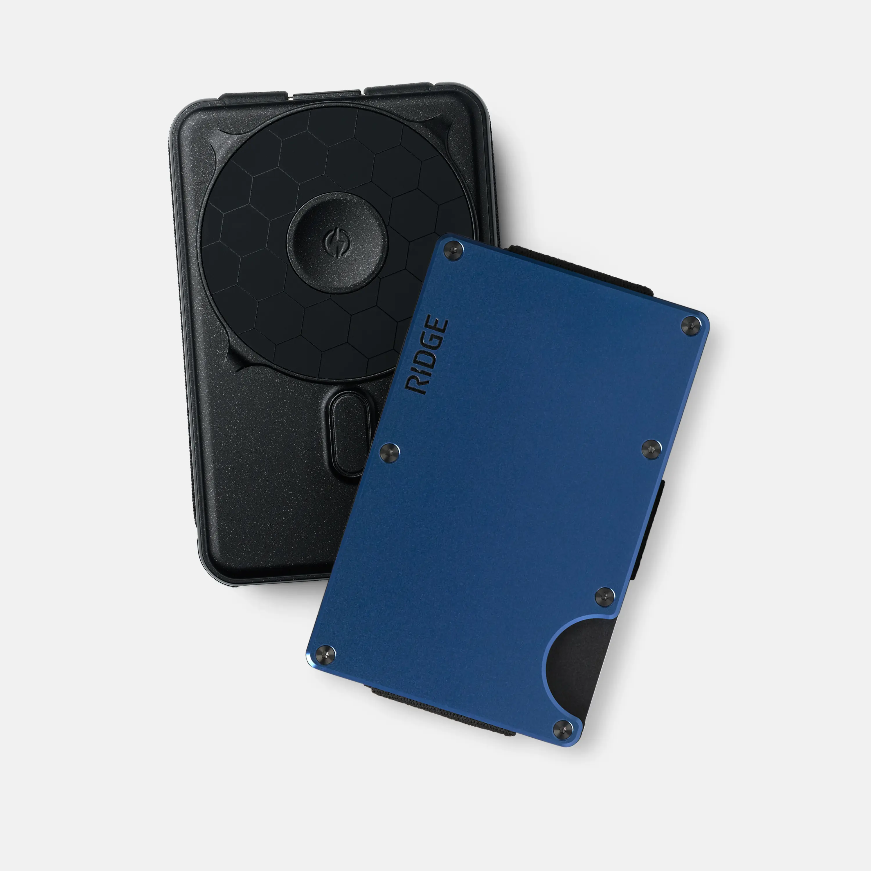 Ridge Wallet 2.0 + Ridge Power Bank | Slim RFID Blocking Metal Wallet | MagSafe Compatible Battery Pack