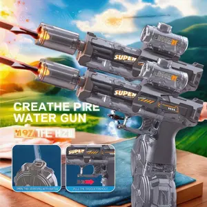2-pack electric water guns, a must-have for summer water fun, ideal toys for beaches and swimming pools, and perfect gifts