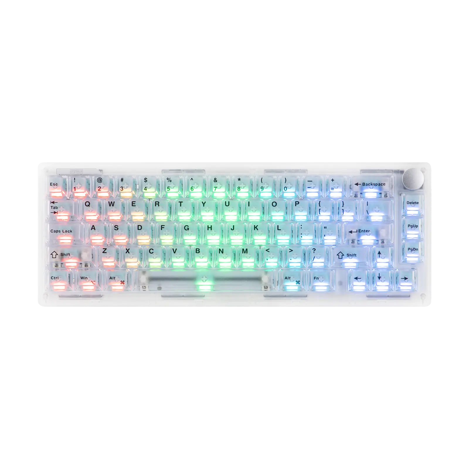 EPOMAKER HE65 V2 TMR Hall Effect Gaming Keyboard with Volume Knob Rapid Triggering, 8K Polling, 0.01mm Adjustable Actuation, Hybrid Hot-Swap, Creamy & Thocky, 2.4Ghz/BT for Mac/WIN
