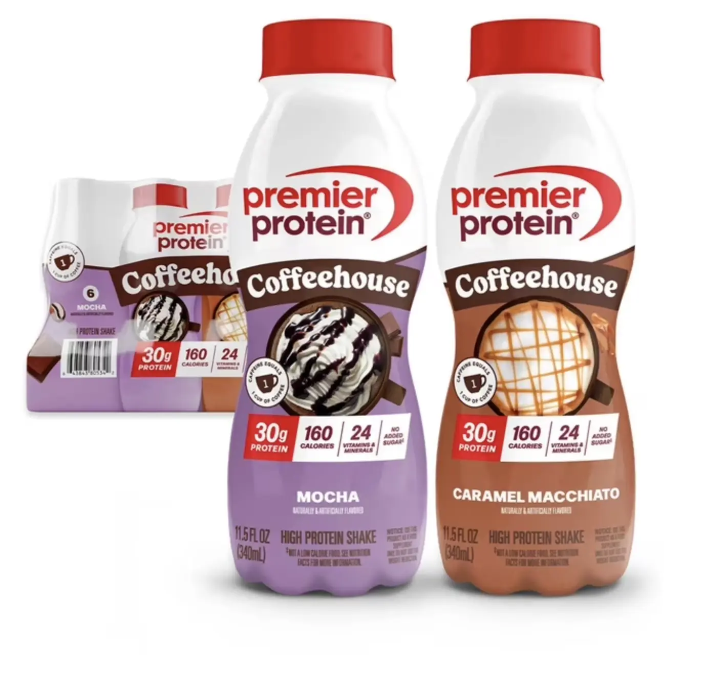 Premier Protein 30g Coffeehouse Variety Pack, 11.5 fl. oz., 12 pk.