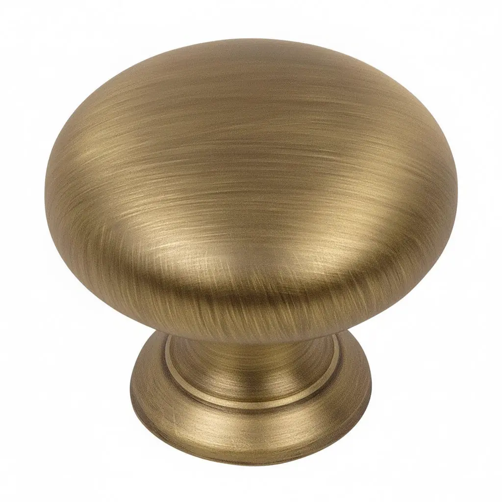 Cosmas 4950BAB Brushed Antique Brass Cabinet Knob