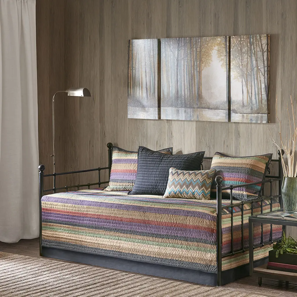 6 Piece Reversible Daybed Cover Set, Yosemite