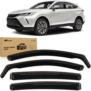 Nilight Vent Window Visors for Toyota Venza 2021 2022 2023 2024 2025, in-Channel Rain Guards, Original Window Deflectors-4PCS Car Cover Vehicle #SummerVibes, Car Accessories, Accessories For Car