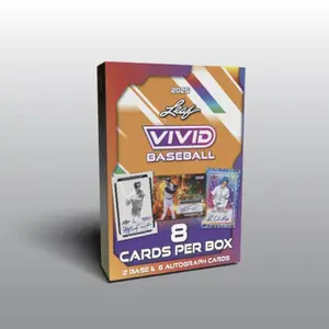 (Personal) 2025 Leaf Vivid Baseball Hobby Box (6 autos)