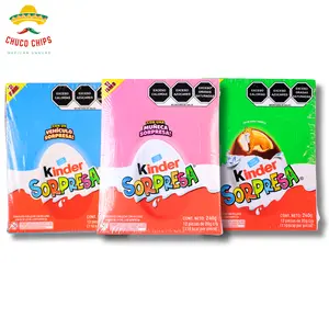 Kinder Sorpresa Milk Chocolate | Authentic Mexican Candy | Chocolate Sweet Creamy Dessert | Authentic Mexican Chips & Snacks by Chuco Chips