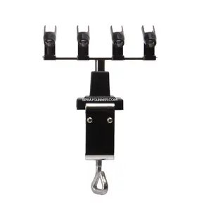 Clamp Style Four Airbrush Holder by NO-NAME Brand (NN-BD15B)