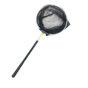 Multifunctional Stainless Steel Chicken Trap with Extensible Net, Extendable Pole Up to 177.8cm, Convenient for Poultry, Turkeys, Ducks, Fish