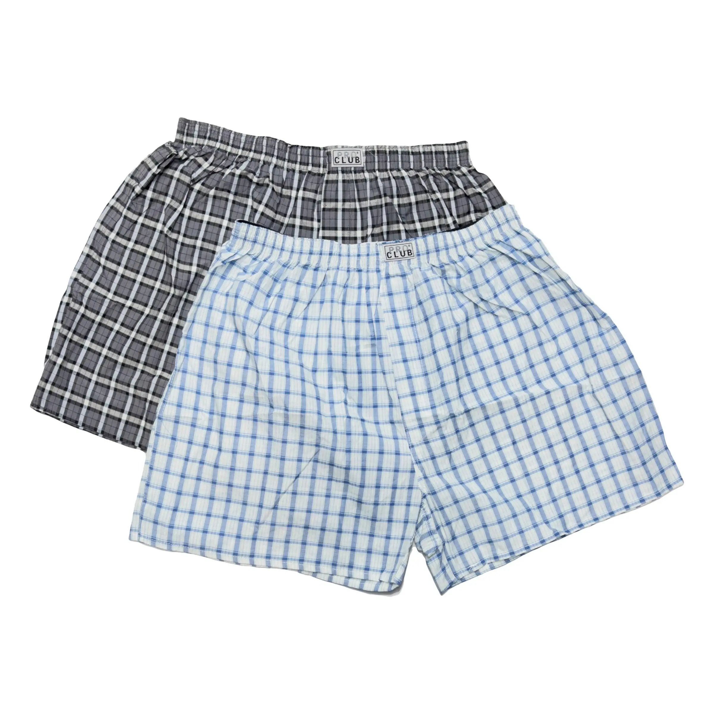 Pro Club Men's 2-Pack Classic Woven Boxers (Mix Colors) Pro Club Men's 2-Pack Classic Woven Boxers (Mix Colors)