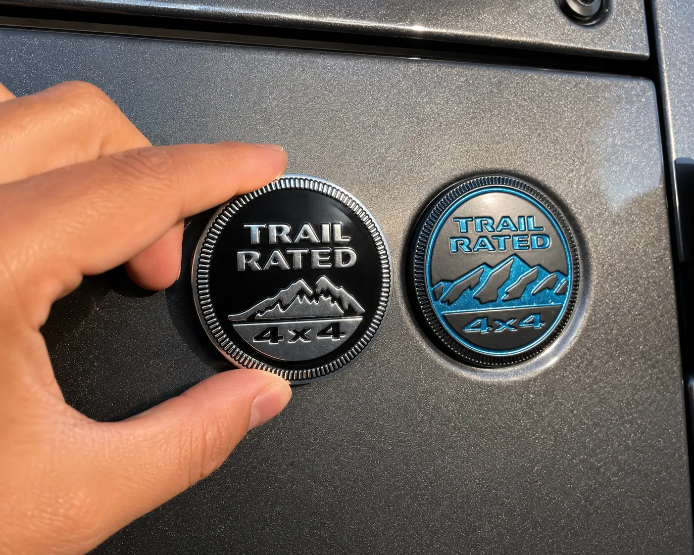 Jeep Trail Rated Badge Emblem/UNIVERSAL