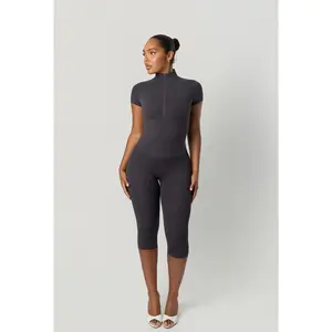 Capri Essential Legging - Slate Gray