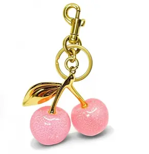 Cute Cherry Design Keychain: A Charming Accessory forWomen & Girls