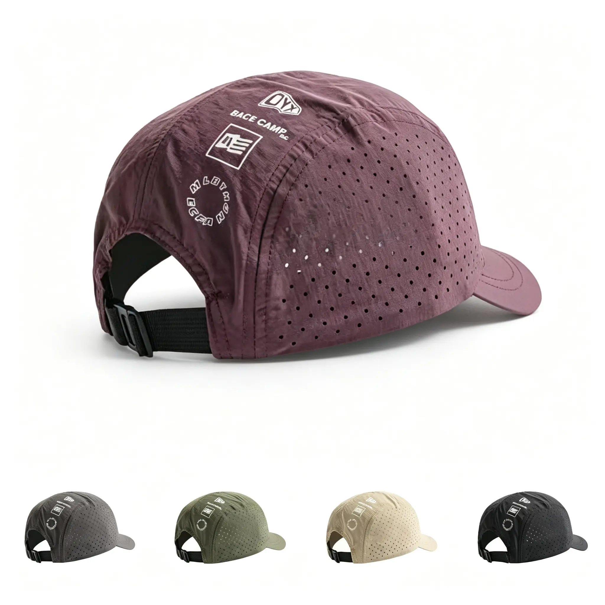 Unisex Quick-Dry Mesh Baseball Cap, Lightweight Breathable Adjustable Sports Hat for Running, Hiking & Outdoor Activities