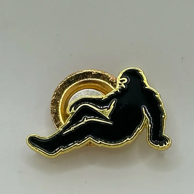 Watcher Resting Bigfoot Magnet Pin