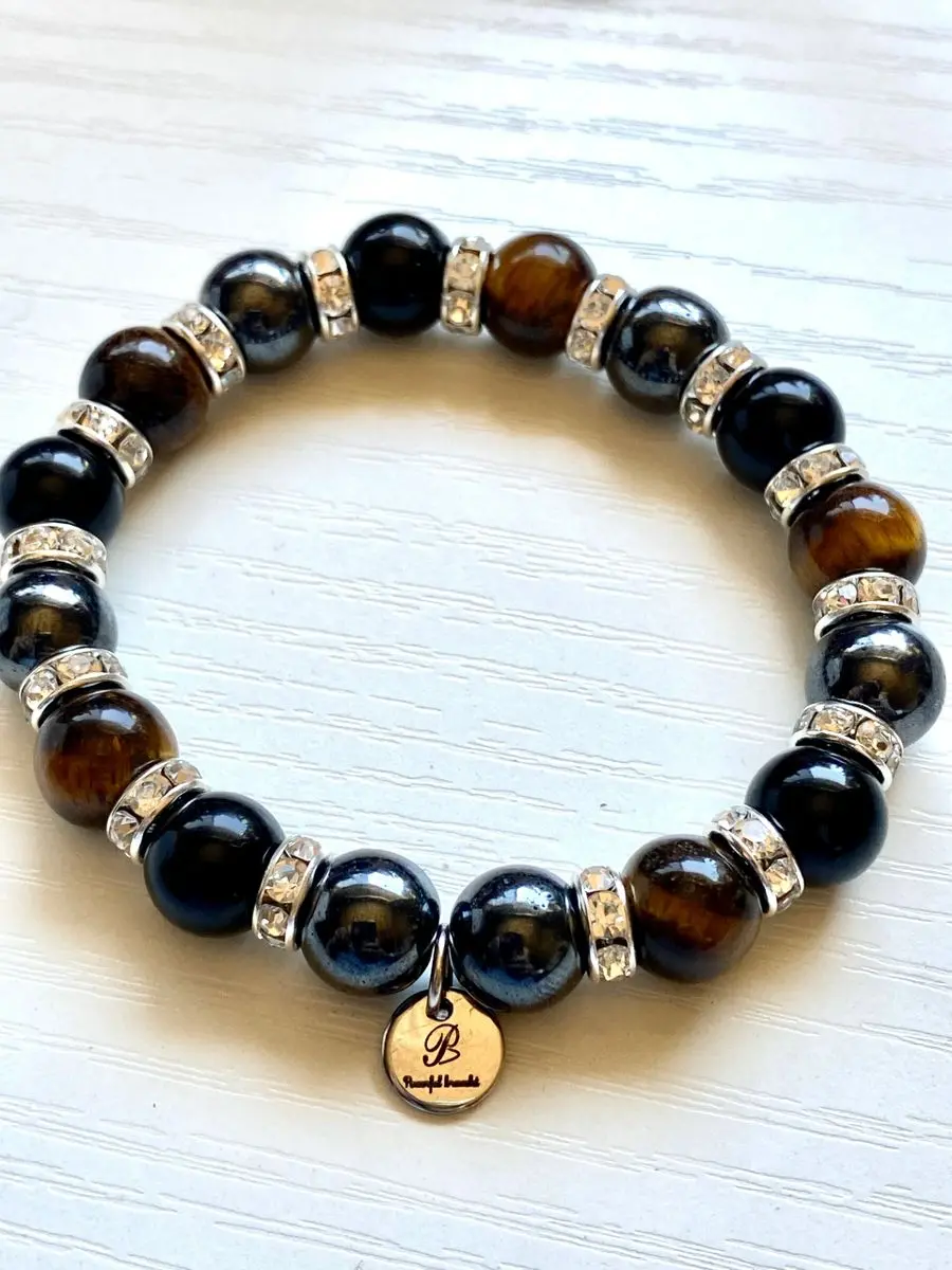 Magnetic Weight Loss Bracelet 2 STONES + MANTRA COMBO