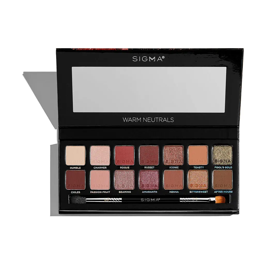 Sigma Beauty Warm Neutrals Eyeshadow Palette Sigma Beauty Warm Neutrals Eyeshadow Palette