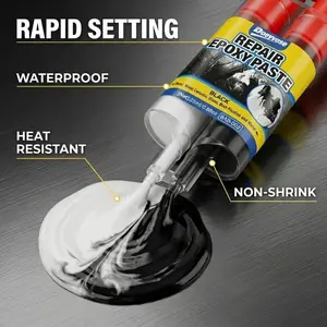 Broken Pot Handle Repair Epoxy Paste, High Temp Frying Pan Fix, Durable Kitchen Tool, 25ML Quantity, Easy Application