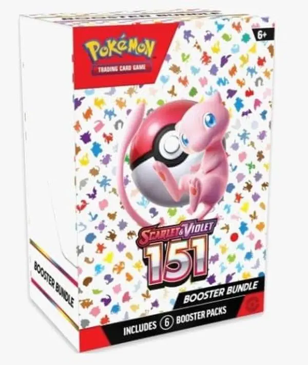 Pokemon TCG Scarlet & Violet 151 Booster Bundle Sealed New 6 Packs English SV151