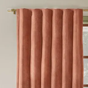 Blackout Chenille Curtain Panel - Threshold
