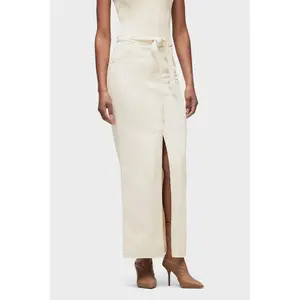 Tie Waist Maxi Skirt