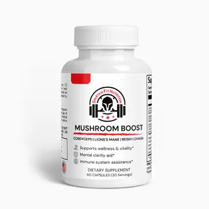 Spartan Fit Nutrition -  Mushroom Boost - Health and Wellness - Cognition Healthcare Fitness
