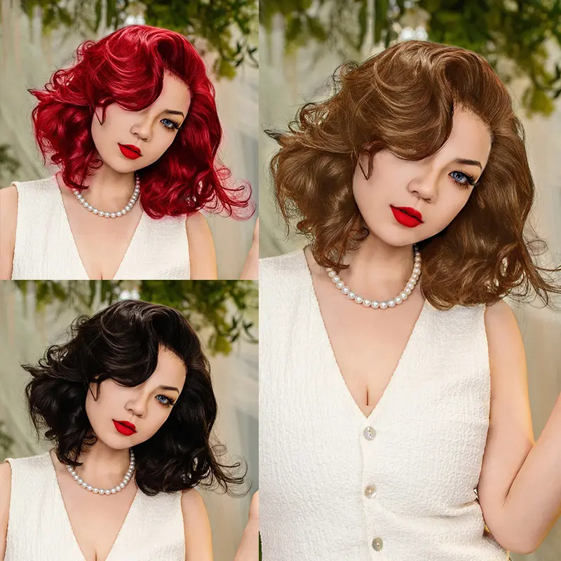 FF WIG Scarlet Bob Human Hair Glueless Wig 10 Inches 9x6 Pre-Cut Invisible Lace 250% Density Pre-C part Special Styled Wear Go Wig With Special Drawstring Beginner Friendly