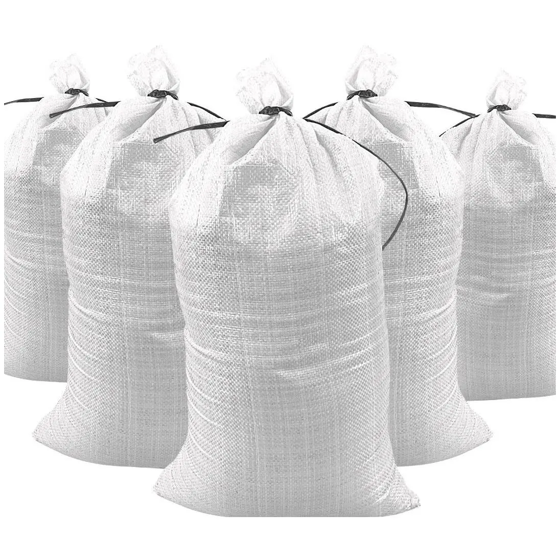 DuraSack 20 Pack Heavy Duty Empty Sand Bags wit h Tie Strings