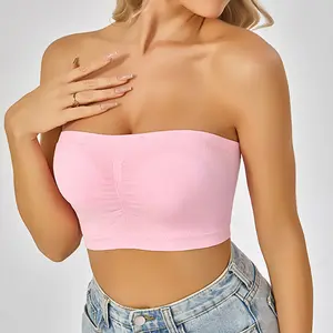 Roveup Convertible Strapless Bandeau Bra with Wireless Comfort, Anti-Slip Grip & Removable Straps Fit Outfits